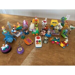Large Lot Mcdonalds Burger King Wendy's Fast Food Happy Meal Toys Vintage 80’s +
